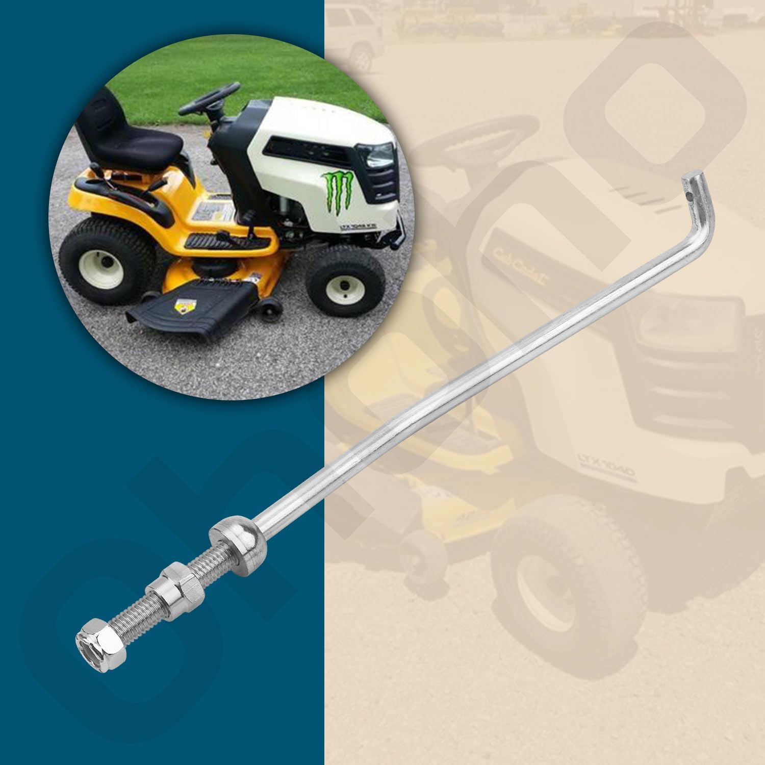 Ohoho 747-04944B – Barra de elevación para tractor de césped compatible con MTDCub Cadet, compatible con modelos 247289050, 247289020, 247289040,