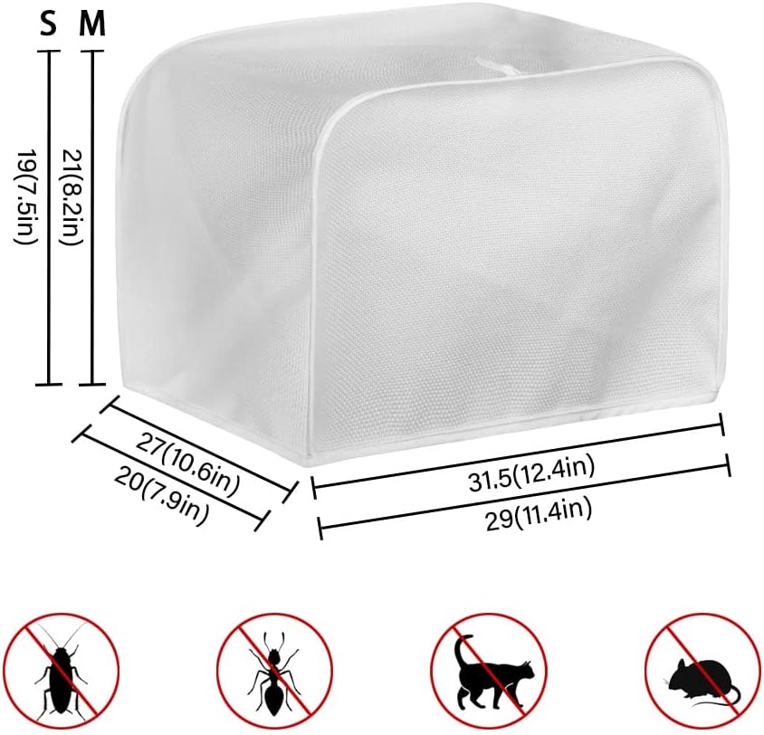 Funda para hacer pan de Halloween, cubierta antipolvo lavable para tostadora de gato de calabaza, 2 rebanadas, cubierta duradera antisalpicaduras,