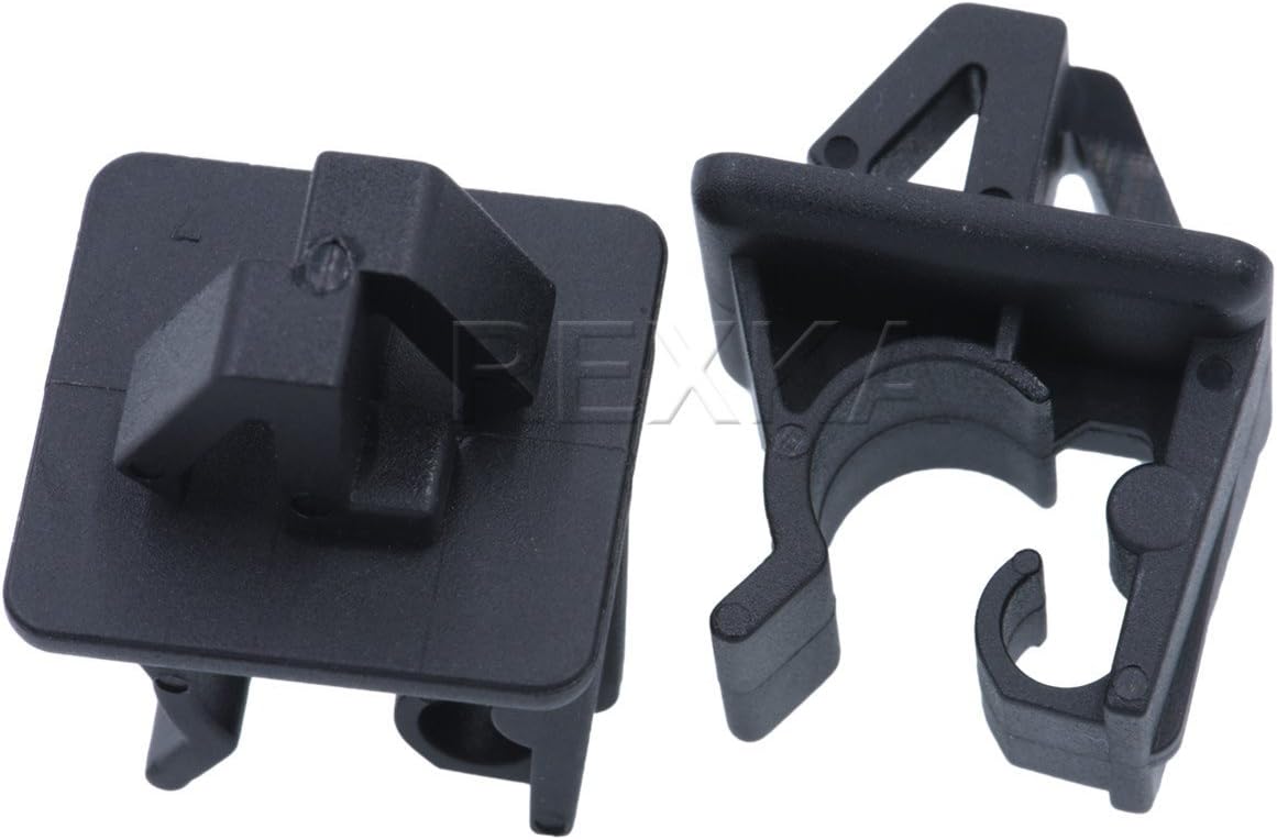 Rexka 20 unids soporte tronco tapa capó clip de varilla de apoyo para Hyundai Kia 81174-21000