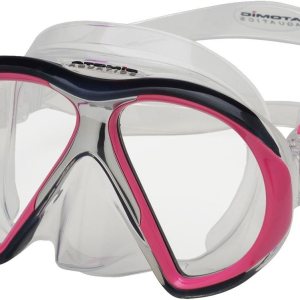 Atomic Aquatics – Máscara de buceo SubFrame de ajuste medio con lentes ultra transparentes Atomic Aquatics – Máscara de buceo SubFrame de ajuste medio con lentes ultra transparentes