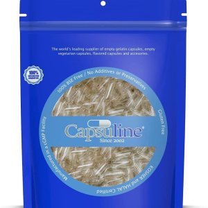 Capsuline Clear Size 1 Empty Vegetarian Capsules 1000 Count – Gelatin Capsules Capsuline Clear Size 1 Empty Vegetarian Capsules 1000 Count – Gelatin Capsules