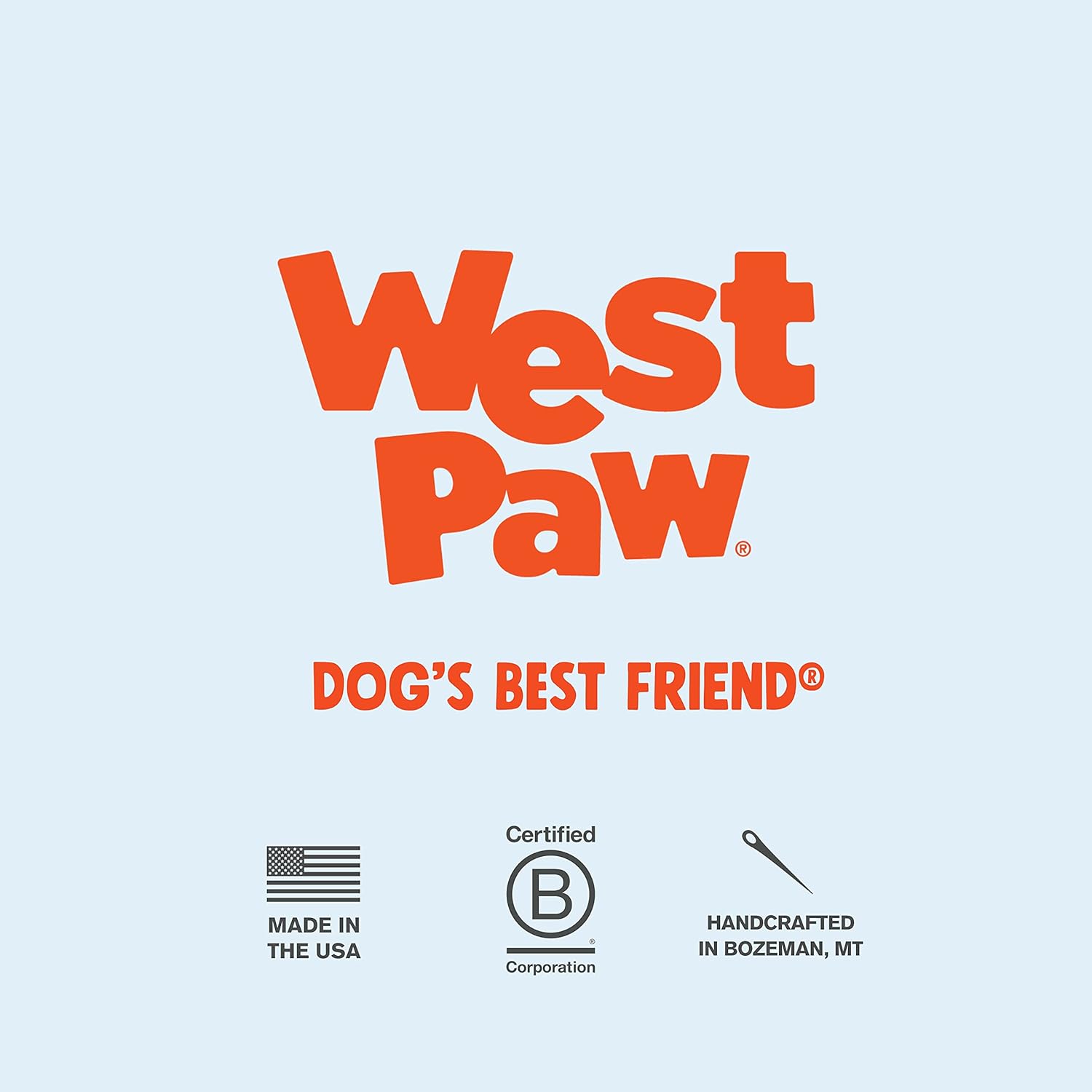 Dispensador interactivo de golosinas para perros West Paw, con diseño Toppl de Zogoflex, L