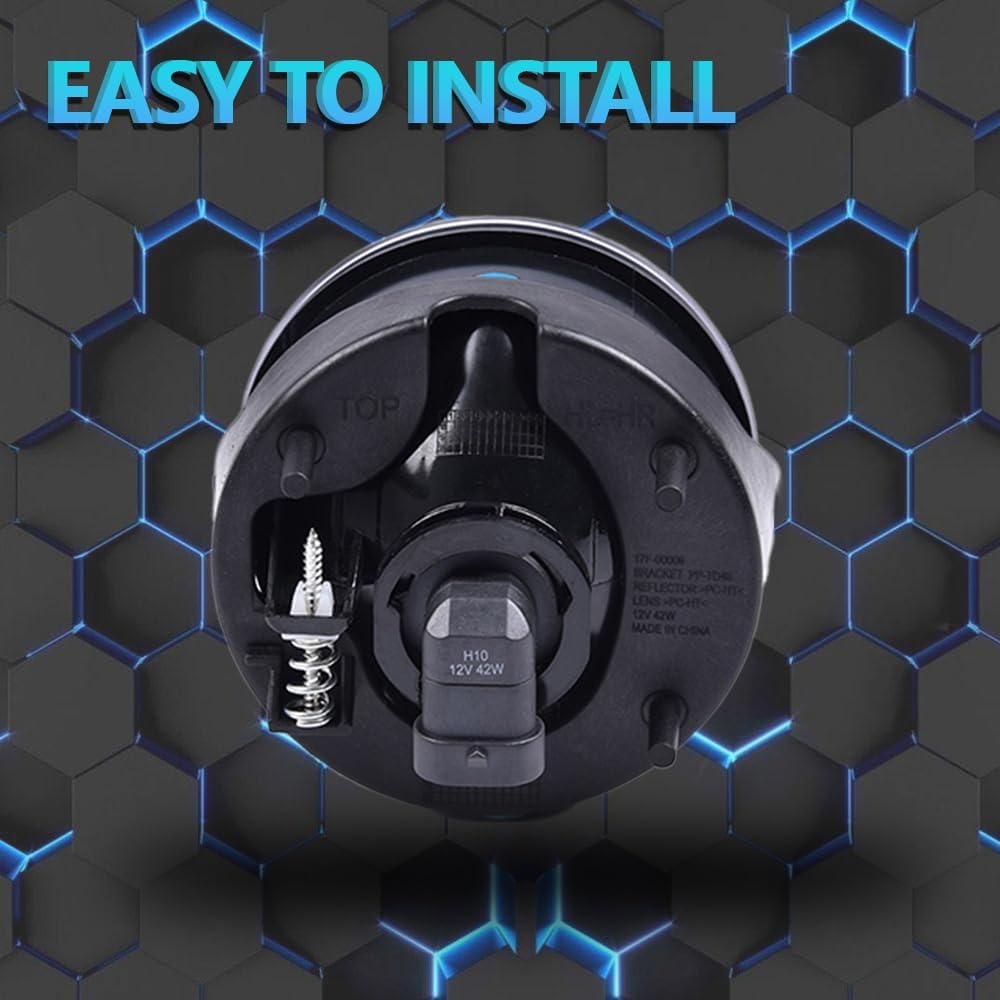 Luces antiniebla de parachoques compatibles con Ford Expedition 2007-2014 y Ranger 2008-2011 de repuesto de lámparas de conducción con bombillas H10