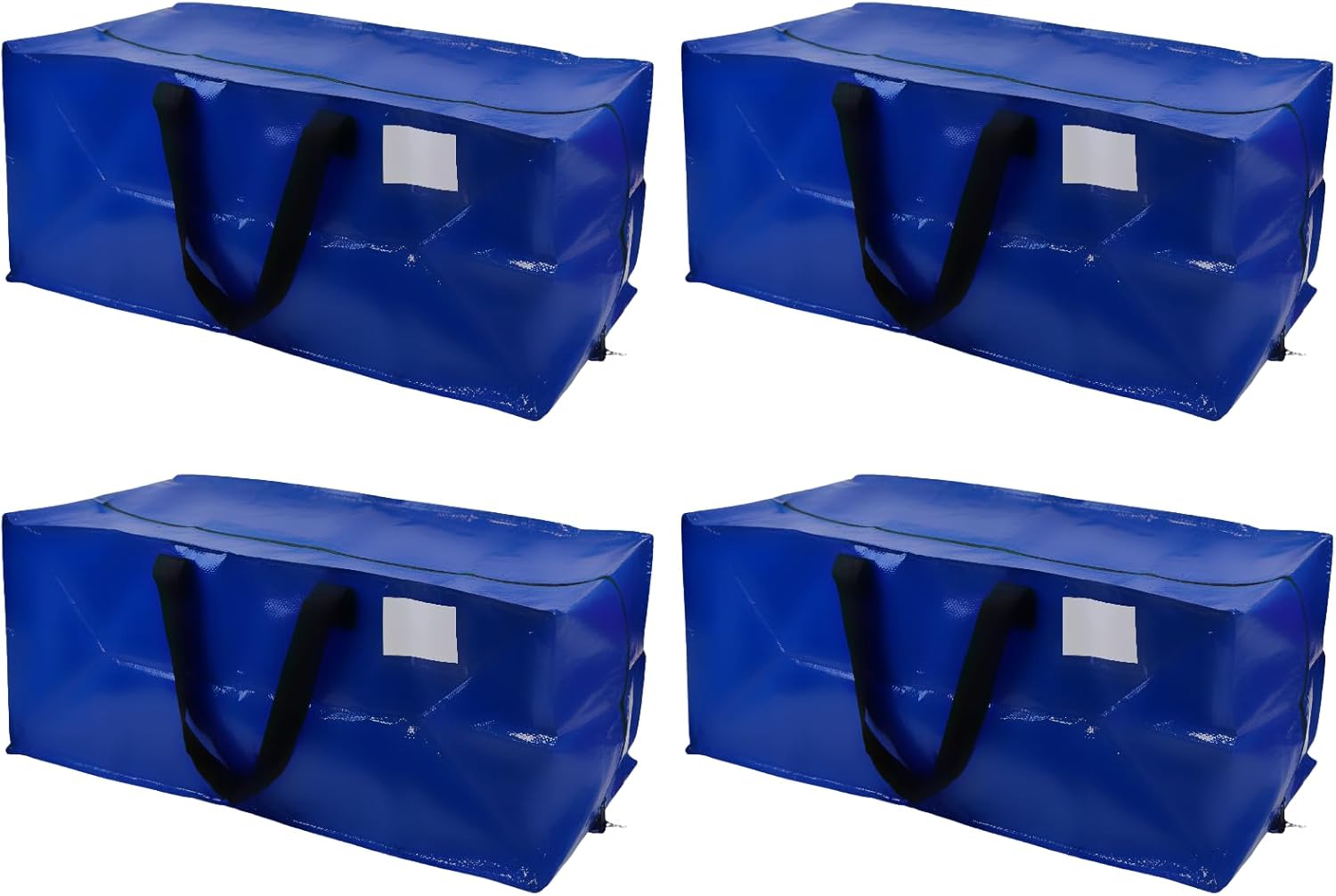 DURASACK Contenedor de almacenamiento de bolsas de mudanza de alta resistencia con cremallera, correas de transporte reforzadas y correas de