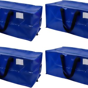 DURASACK Contenedor de almacenamiento de bolsas de mudanza de alta resistencia con cremallera, correas de transporte reforzadas y correas de DURASACK Contenedor de almacenamiento de bolsas de mudanza de alta resistencia con cremallera, correas de transporte reforzadas y correas de