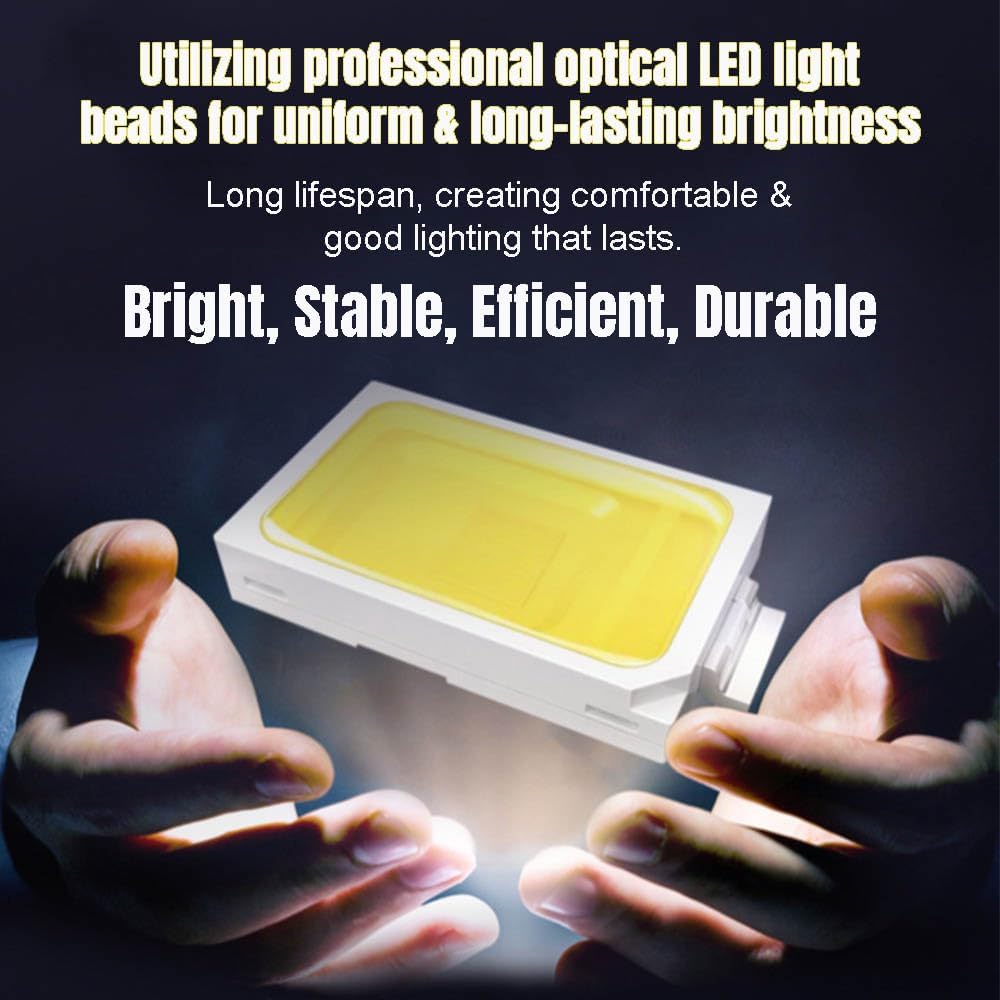 YHRDPP Tira de luz LED, luces LED RGB de neón de 16.4 pies, tira de sincronización de música con aplicación remota que cambia de color, tira de