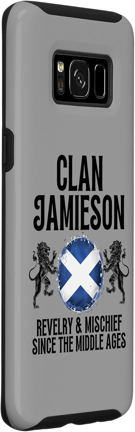 Galaxy S8 Jamieson Clan Scottish Family Name Scotland Heraldry Case