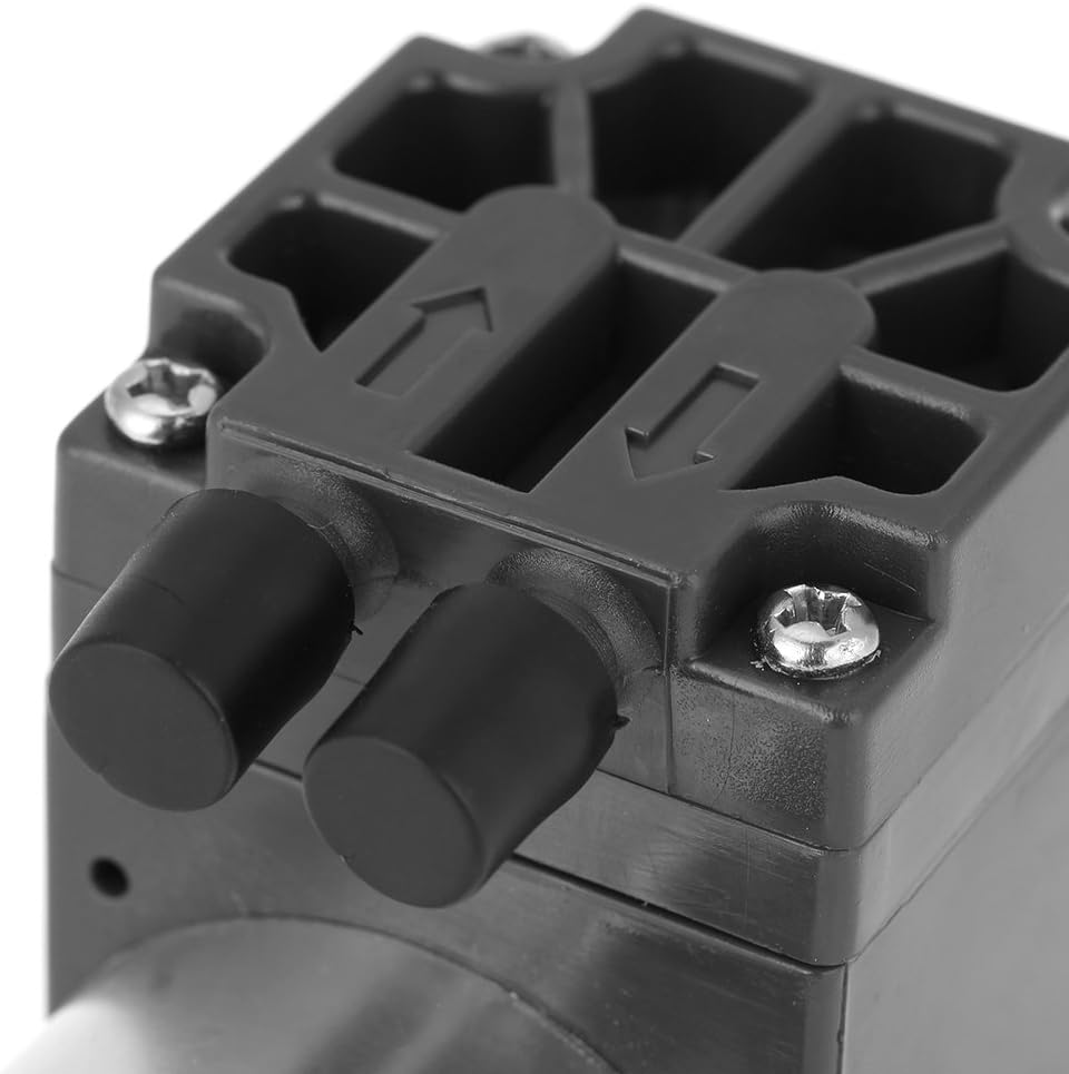 bomba de vacío 12V, bomba de vacío eléctrica del compresor de aire de la succión del vacío de DC 5Lmin 120kpa mini bomba de vacío
