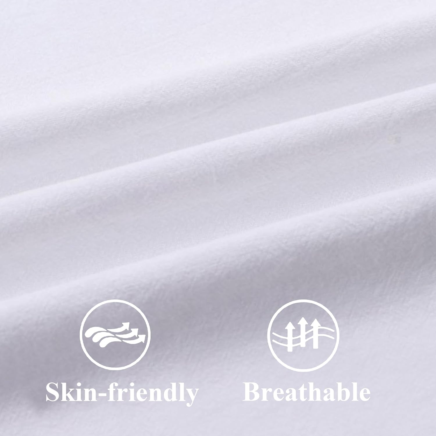 ZWJD Juego de 2 fundas de almohada de 20 x 20 pulgadas, color blanco, con flecos, de algodón, decorativas, cuadradas, para sofá, cama, sala de