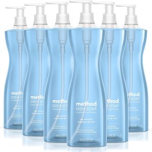 Botellas dispensadoras Method de jabón para trastes. Botellas dispensadoras Method de jabón para trastes.