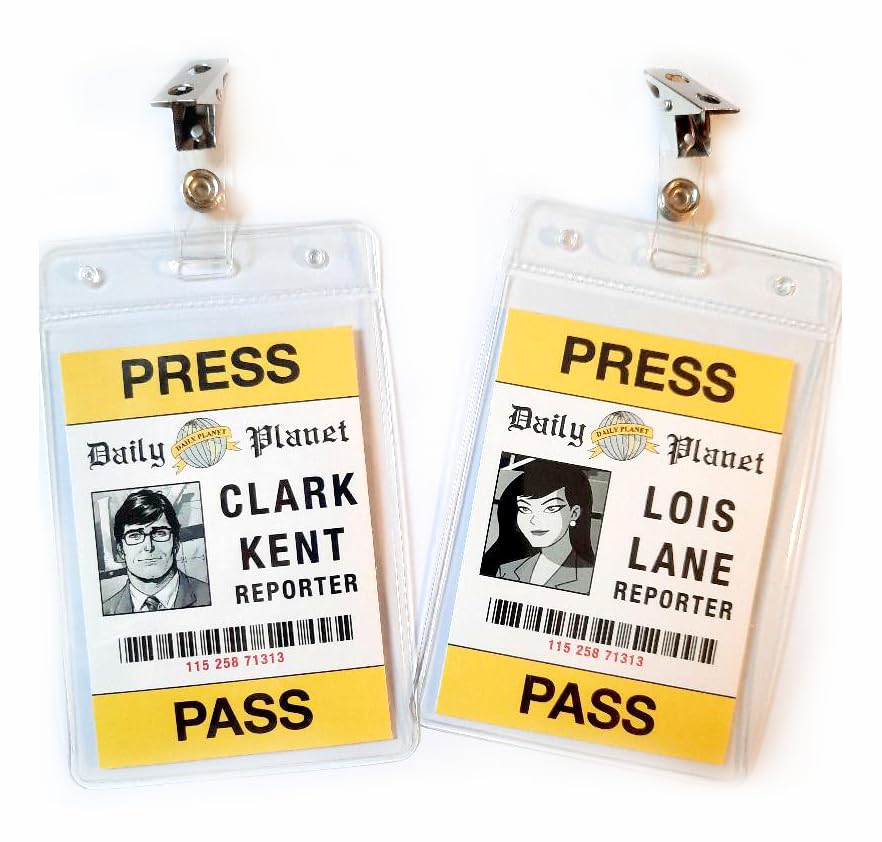 Press Pass Badge for Lois and Clark Costumes