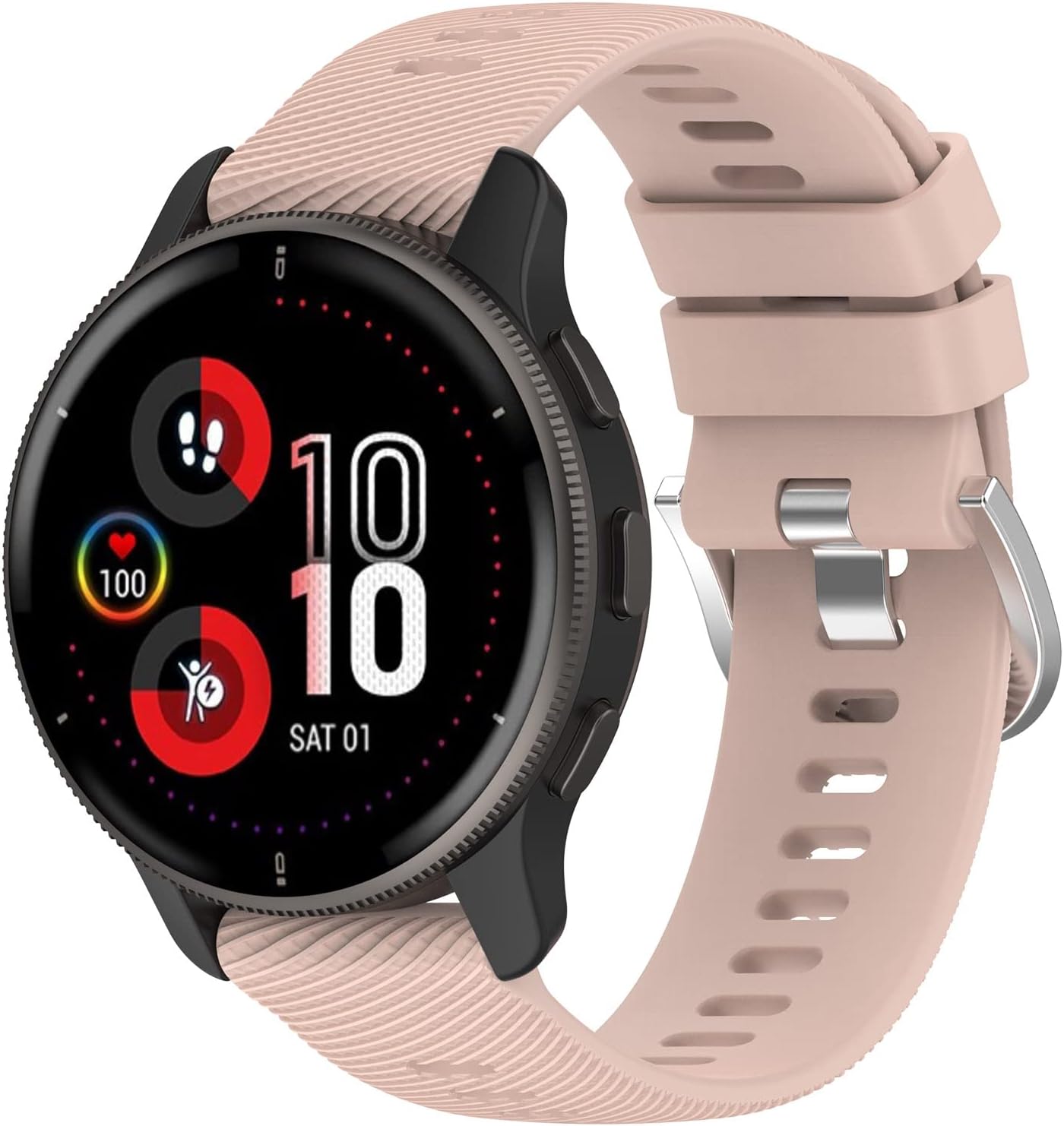 FitTurn Paquete de 5 correas de reloj compatibles con CITIZEN CZ Smart Touch Screen 1.732 in1.614 in, correa de muñeca de repuesto para CITIZEN CZ