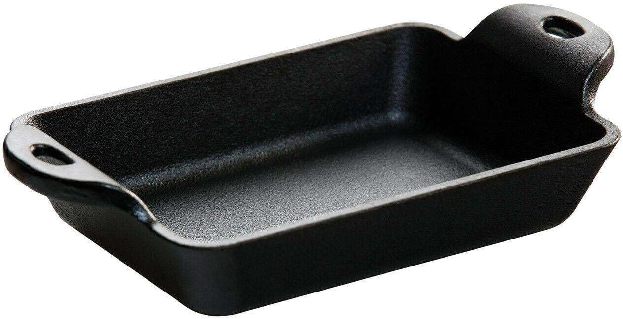 MNHW – Mini servidor rectangular de hierro fundido, suministros para hornear de 10 onzas, juegos de cocina para el hogar, utensilios de cocina,