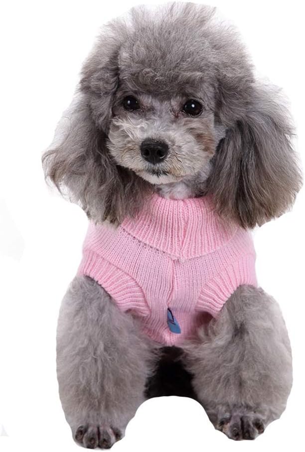 Suéter cálido clásico para mascotas, gatos, cachorros y perros grandes, medianos o pequeños, bonito suéter de punto para machos y hembras