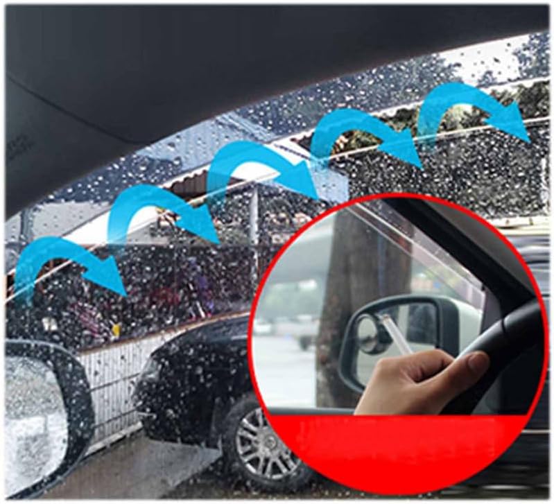 Deflector de ventana compatible con Ni.ssan Altima Coupe 2008-2013, viseras de ventana de 2 puertas, protectores de lluvia, juego de 2 piezas, color