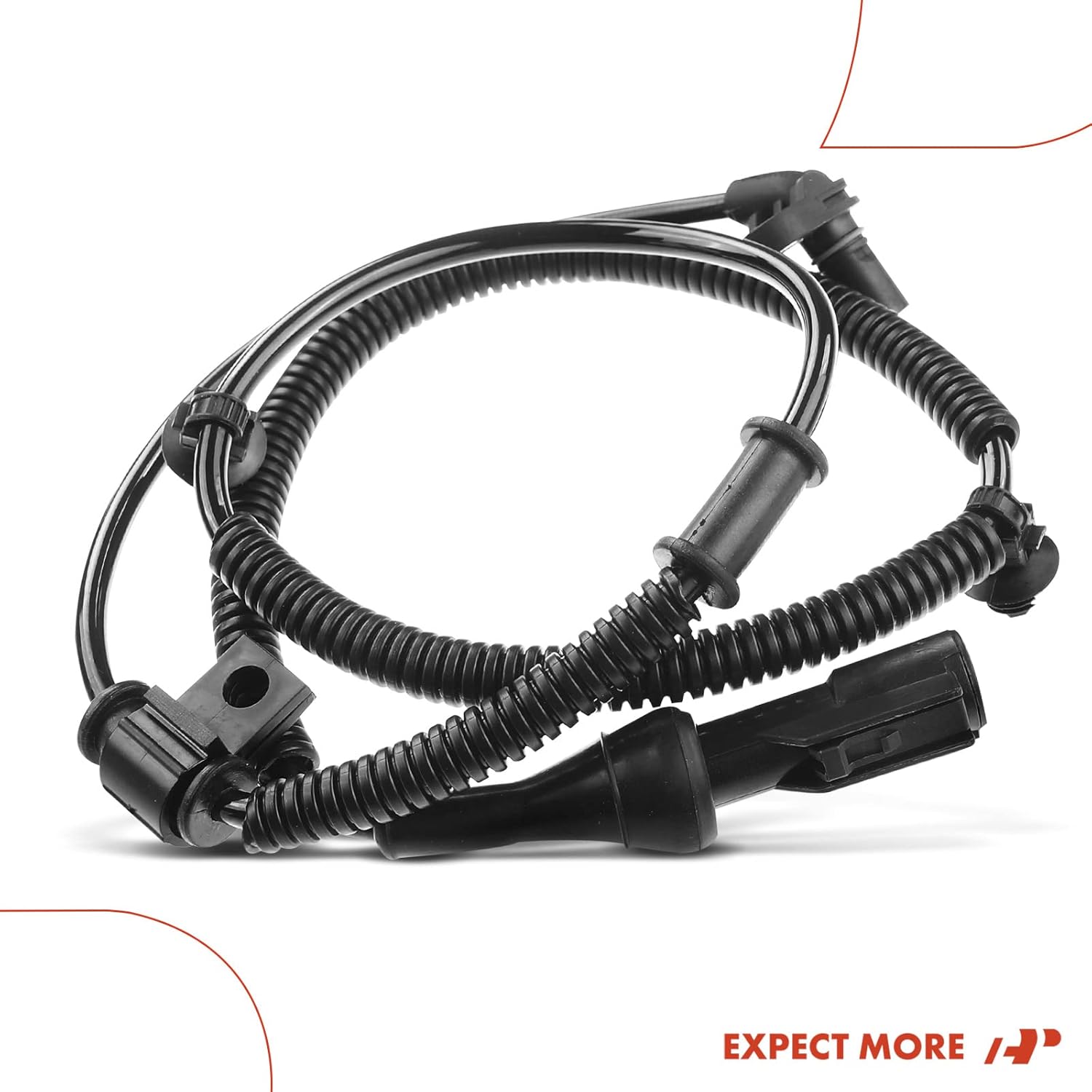 A-Premium Sensor de velocidad de rueda ABS delantero izquierdo o derecho – Compatible con modelos Ford y Lincoln – Para F-150 2009-2010, Expedition,