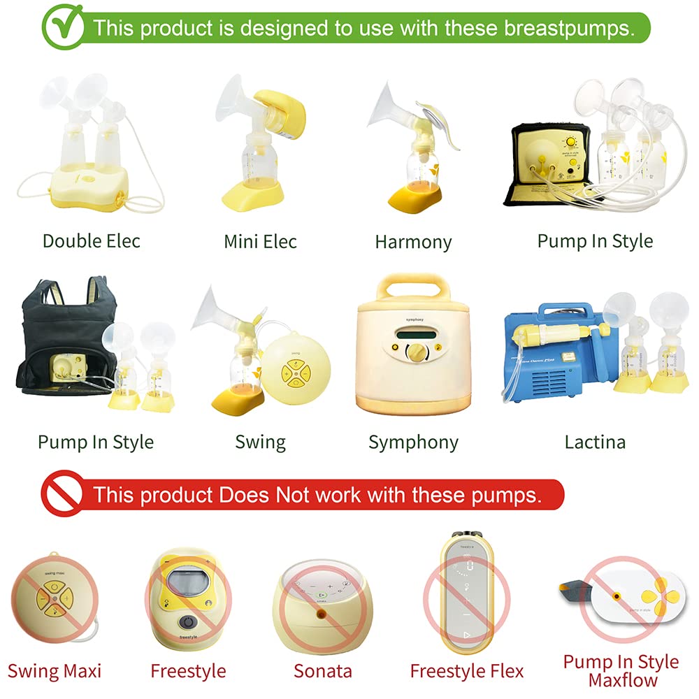 Nenesupply Membranas de 10 piezas compatibles con válvula Medela y válvula Nenesupply. Membrana Medela no original. Compatible con bomba en estilo