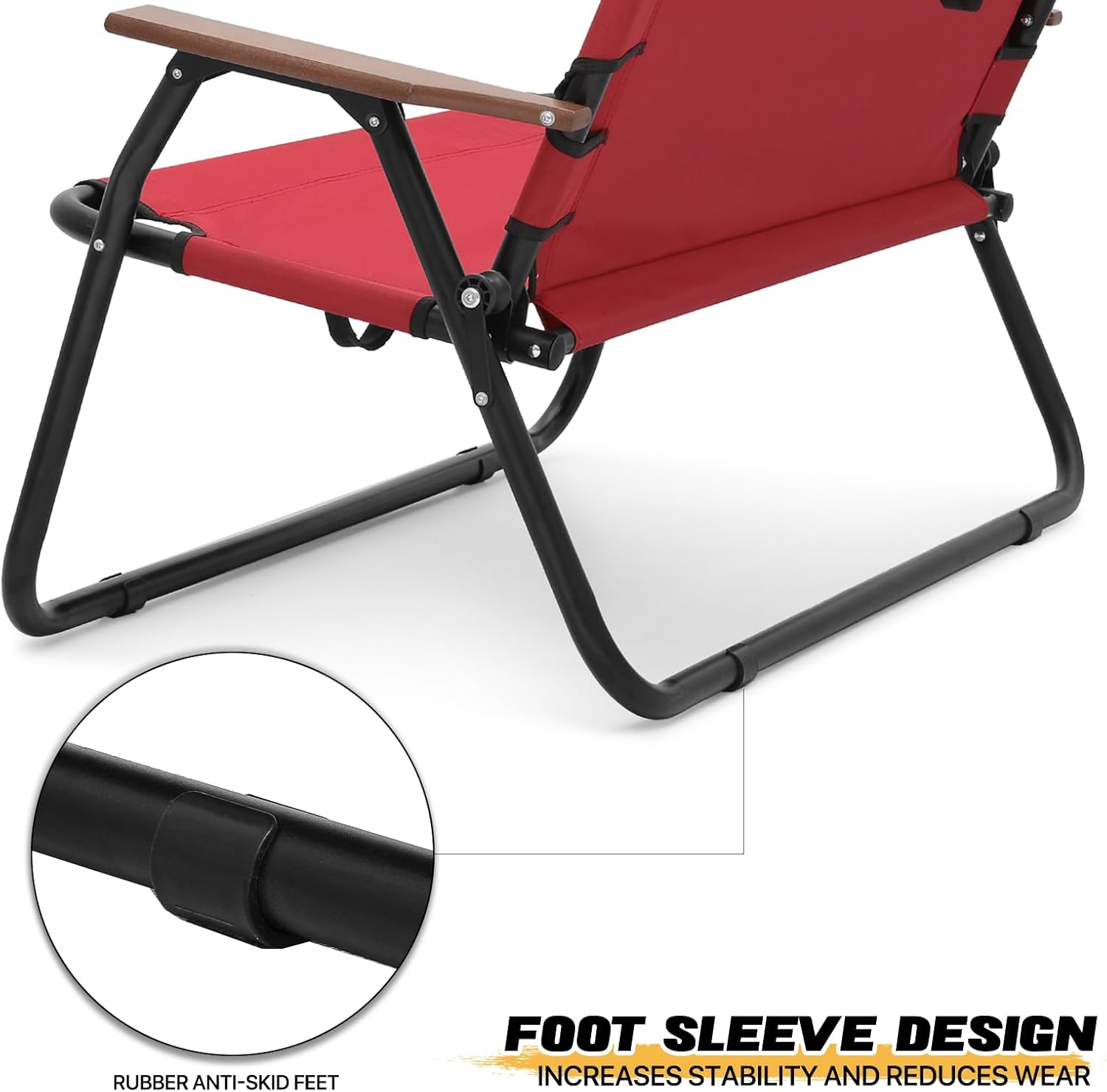 MoNiBloom Silla plegable de doble asiento para campamento, playa, césped, picnic, senderismo, viajes, portátil, plegable, plegable, para 2 personas,