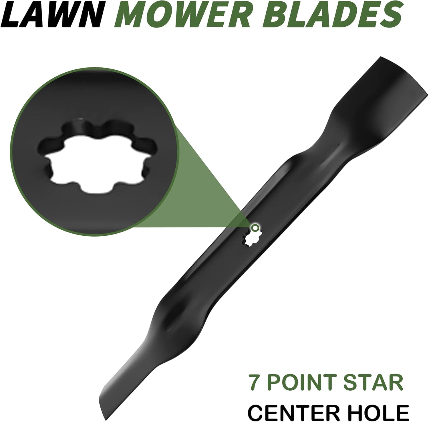Juego de cuchillas de alta elevación para John Deere LA140 LA145 LA155 LA165 D140 D150 D160 48 pulgadas cubierta de corte GY20852 GX21784 paquete de