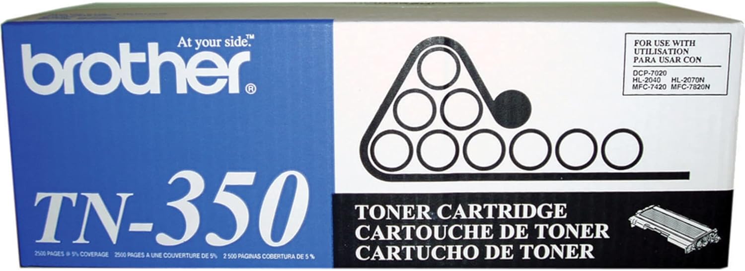 Brother Cartucho de tóner negro, TN-350