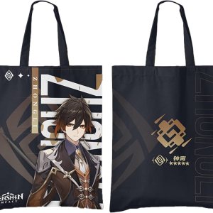 EGEN Genshin Impact – Bolsa de lona de dibujos animados de anime, bolsas de compras reutilizables de 16.5 x 13.0in, adecuada para regalar a amigos EGEN Genshin Impact – Bolsa de lona de dibujos animados de anime, bolsas de compras reutilizables de 16.5 x 13.0in, adecuada para regalar a amigos