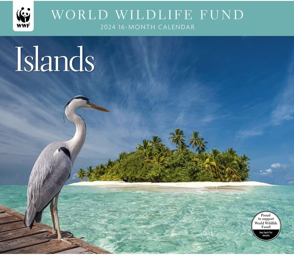 Calendar Ink, Islands WWF 2024 – Calendario de pared