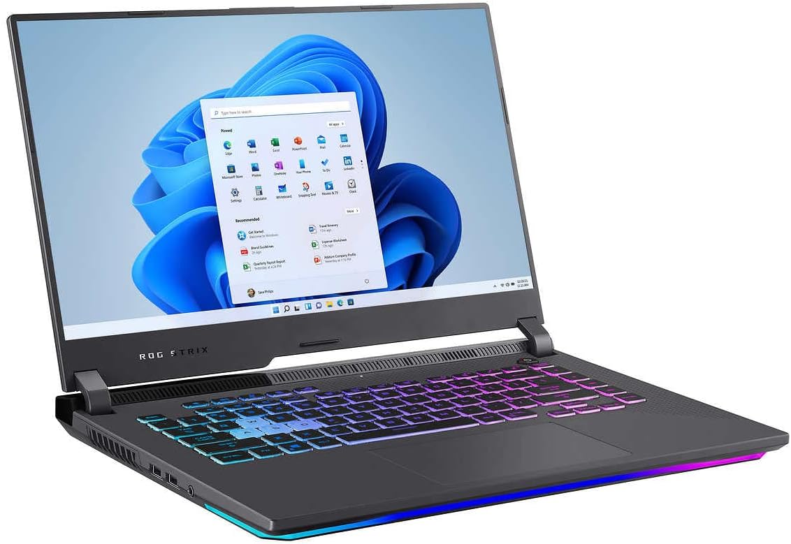 ASUS Laptop para juegos ROG Strix G15 2023  AMD Ryzen 7 4800H 8-Core  NVIDIA GeForce RTX 3060 6GB  16GB DDR4  1TB SSD  15.6 pulgadas 1920 x 1080 144