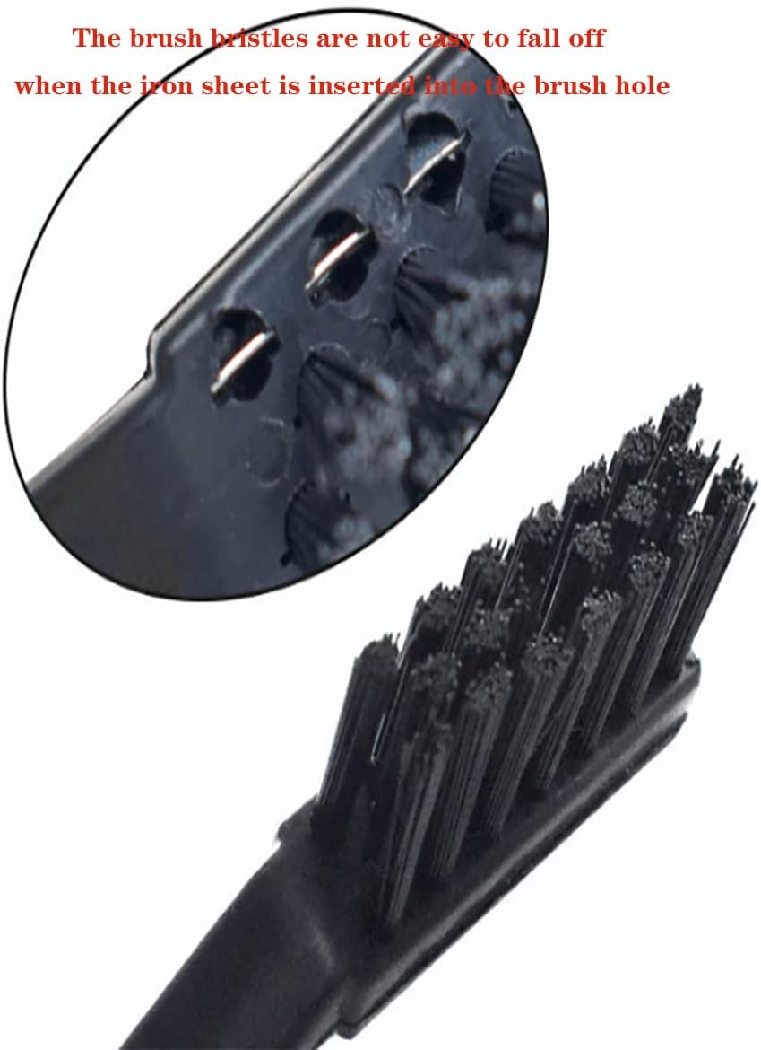 1 unids 6 en 1 cepillo antiestático portátil cepillo de limpieza antiestático adecuado para limpiar teclado, computadora, cámara, teléfono móvil