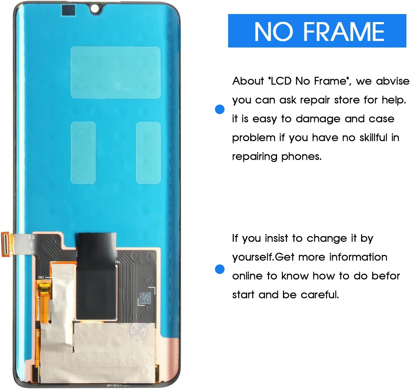 Para Xiaomi Mi Note 10 Reemplazo de pantalla para Xiaomi Mi CC9 Pro Pantalla LCD para Xiaomi Mi Note 10 Pro Pantalla para Xiaomi Mi Note 10 Lite