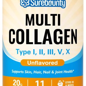 Polvo de colágeno múltiple, tipo I II III V X, péptidos de colágeno hidrolizados, cero azúcar, se disuelve fácilmente, cuidado de la piel, el Polvo de colágeno múltiple, tipo I II III V X, péptidos de colágeno hidrolizados, cero azúcar, se disuelve fácilmente, cuidado de la piel, el
