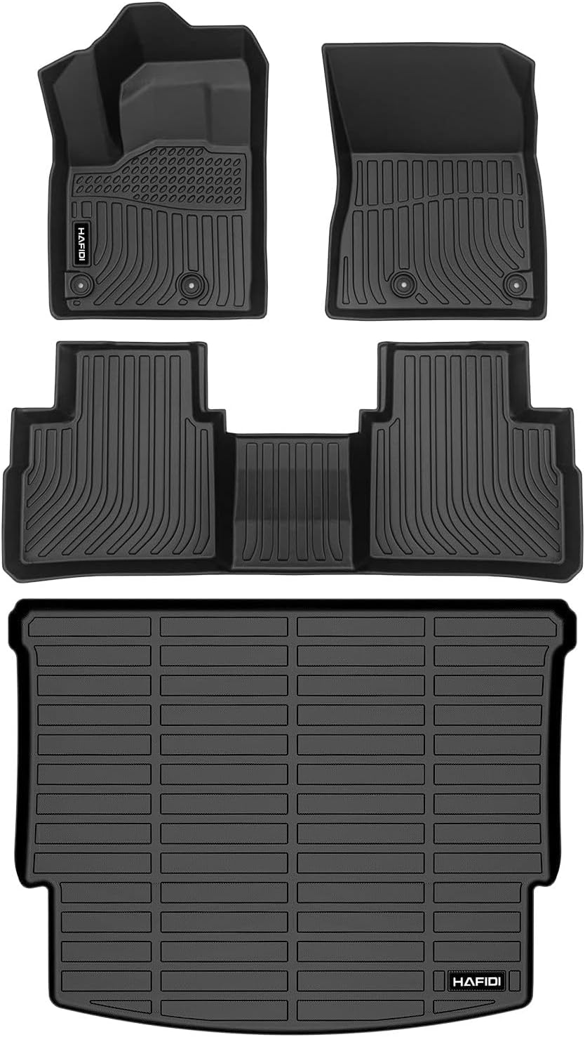 HAFIDI Juego completo de alfombrillas y forro de carga para Nissan Rogue 2021, 2022, 2023, 2024 (no compatible con modelos Rogue Sport), protección