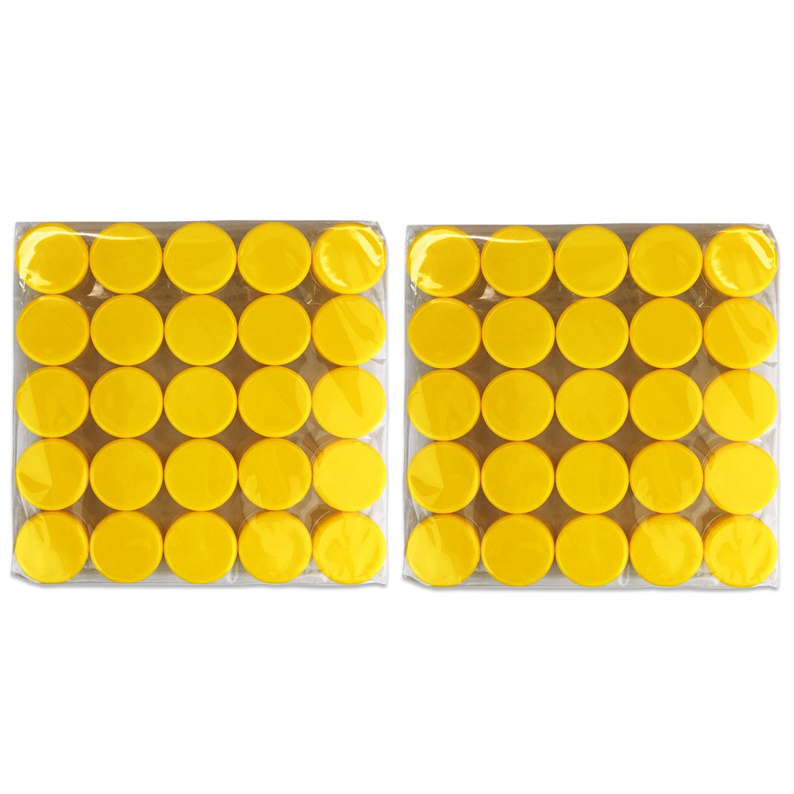 50 tarros redondos de acrílico vacíos de 5 gramos (0.17 oz)  Contenedores de plástico sin BPA para cosméticos, loción, crema, maquillaje, cuentas,