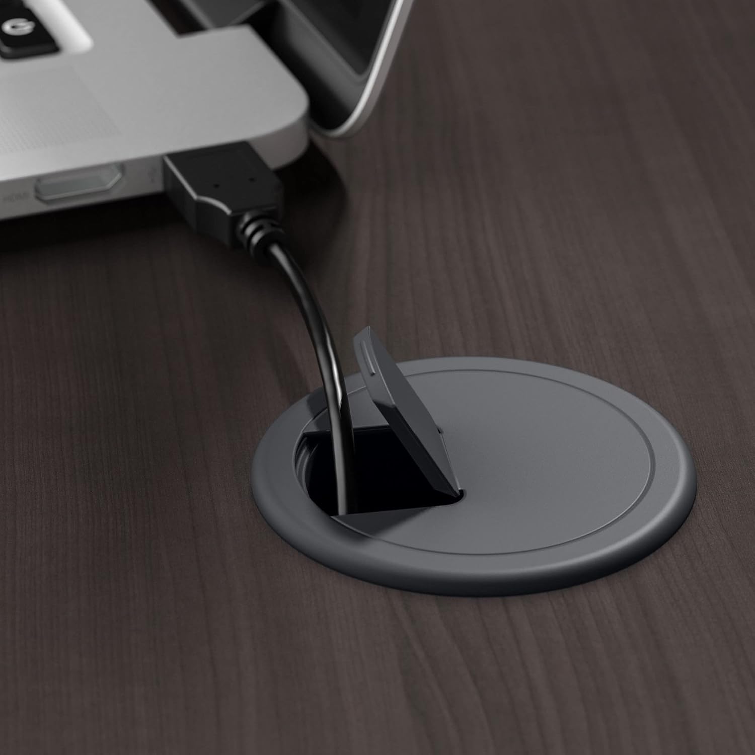 Bush Furniture – Escritorio en forma de L con gabinete, estantería de 5 estantes y archivador lateral  Mesa esquinera para computadora con