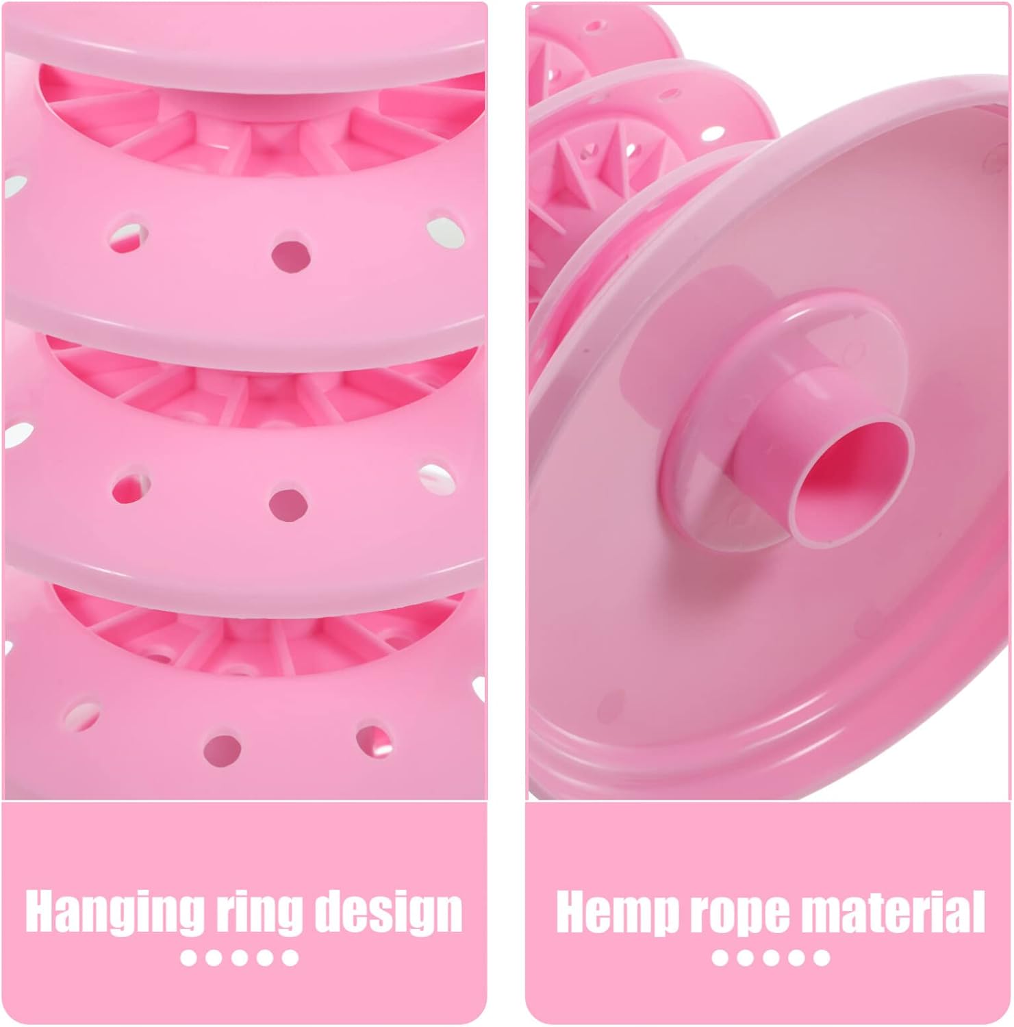 Hemoton Soporte para tartas de 8 niveles, soporte para árbol de piruletas de plástico, soporte de secado para tartas, para bodas, fiestas de