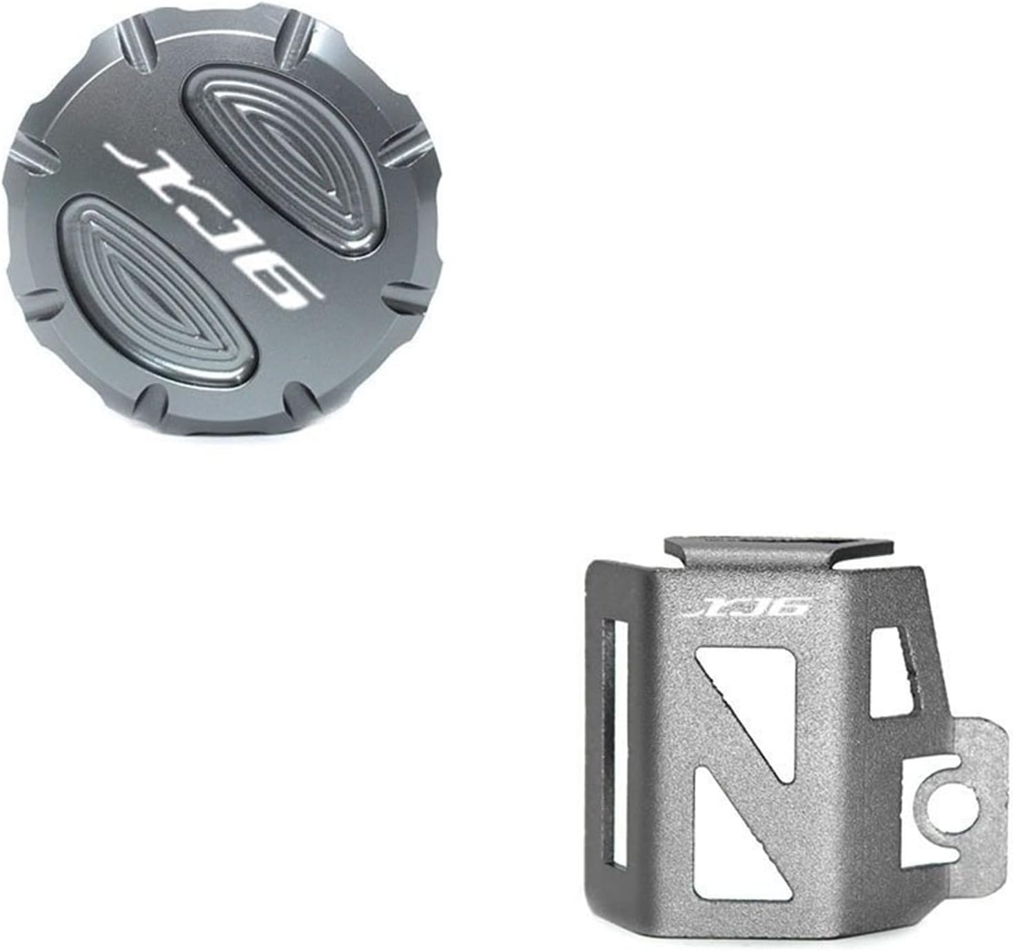 Protector de tapa para Yamaha XJ6 XJ6F XJ6N Diversion 2009-2014 2010 2011 2012 2013 Cubierta de cilindro de motocicleta Tapa de depósito de líquido
