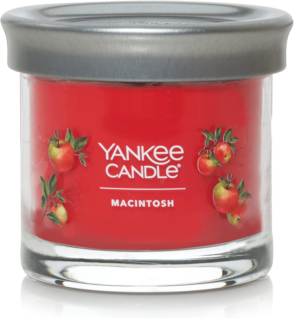 Yankee Candle Signature – Veladora distintiva en vaso pequeño de fragancia Macintosh