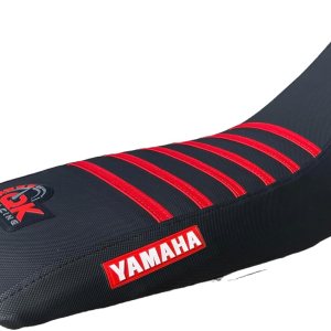 QK RACING Yamaha Raptor 660 660R Funda de asiento (2001-2005) – Protector de asiento ATV rojonegro para mayor comodidad y estilo QK RACING Yamaha Raptor 660 660R Funda de asiento (2001-2005) – Protector de asiento ATV rojonegro para mayor comodidad y estilo