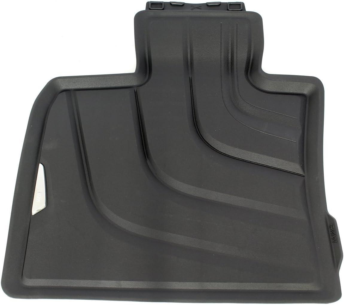 Tapetes para piso de hule DELANTEROS para BMW F15 X5, aptos para todo tipo de clima # 51472347728, color negro