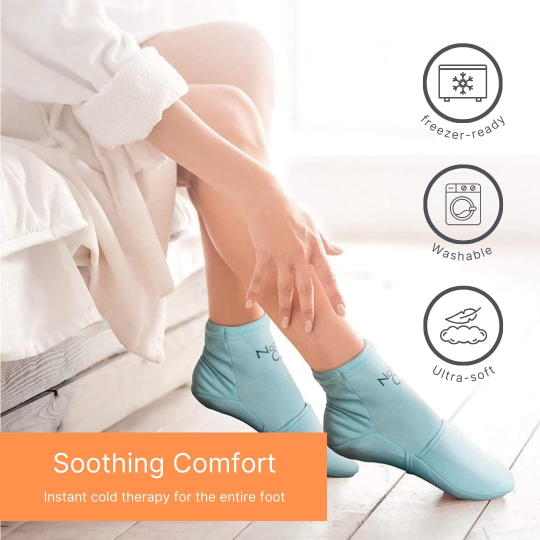 natracure calcetines de terapia fría (SmallMedium) (a705-cat), BOOTIES TURQ – 705, S  M, Turquoise, 1, 1
