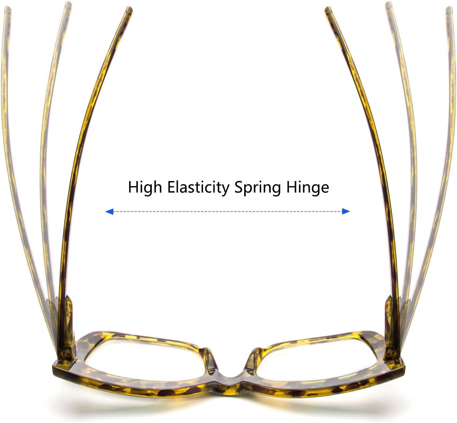 KoKoBin Paquete de 4 elegantes lentes de lectura de ojo de gato con marco grande para mujer, lectores retro de gran tamaño, bloqueo de luz azul