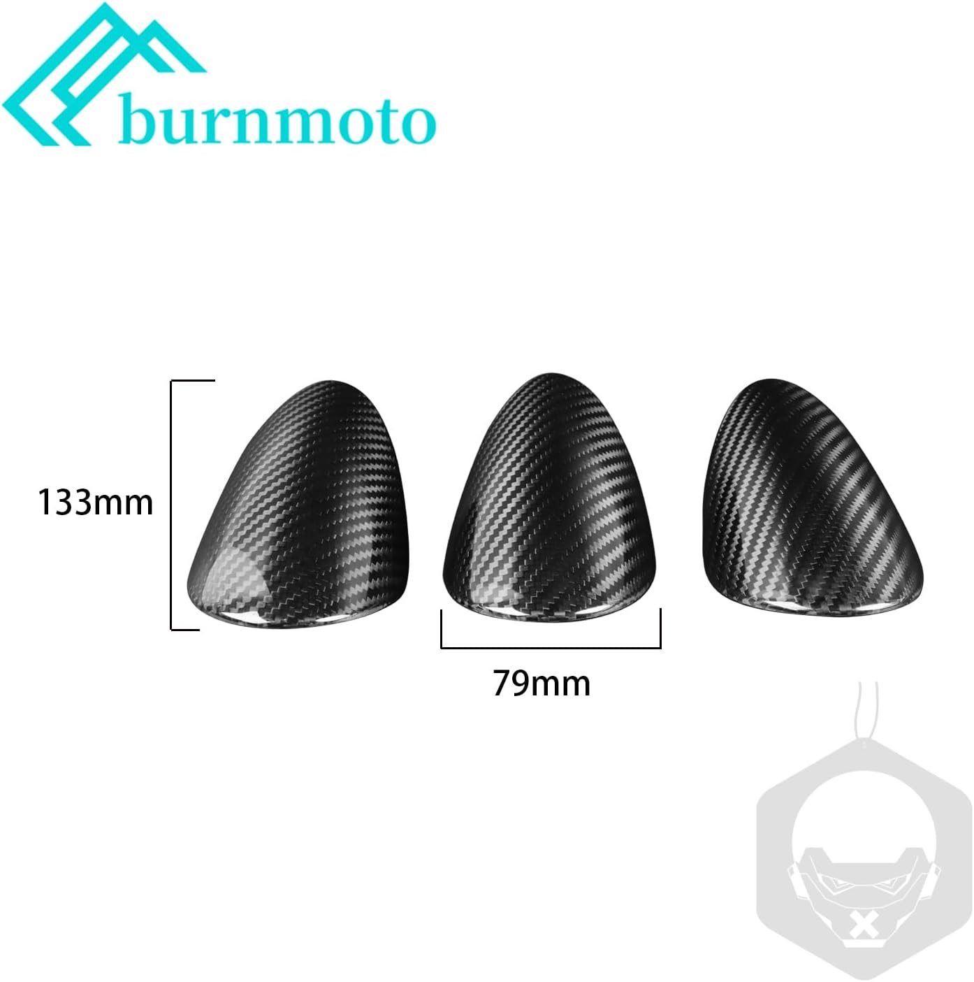 Cubierta de fibra de carbono mejorada compatible con Nissan 370Z Speedmeter Interior Panel de salpicadero, 3 piezas