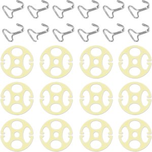 24 fundas de asiento de automóvil, gancho de metal para placa de ciruela, 12 fundas de plástico para asientos de automóvil + 12 piezas de gancho de 24 fundas de asiento de automóvil, gancho de metal para placa de ciruela, 12 fundas de plástico para asientos de automóvil + 12 piezas de gancho de