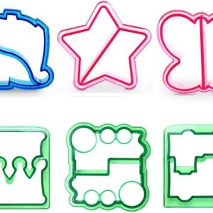 Paquete de 6 cortadores de sándwich y removedor de forma de corteza de pan para niños, formas de animales, moldes de pan, molde para tostadas, Paquete de 6 cortadores de sándwich y removedor de forma de corteza de pan para niños, formas de animales, moldes de pan, molde para tostadas,