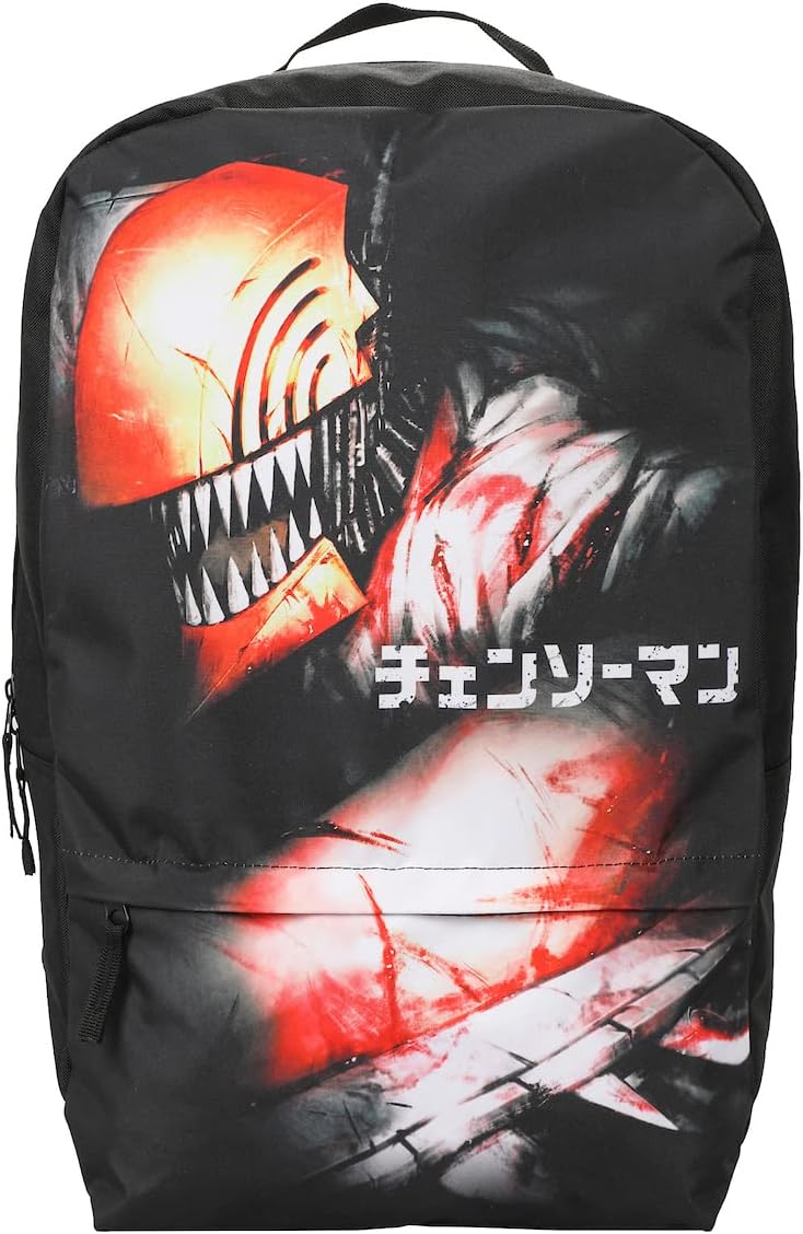 Mochila para portátil Chainsaw Man Denji Black, Negro -, Personalizado
