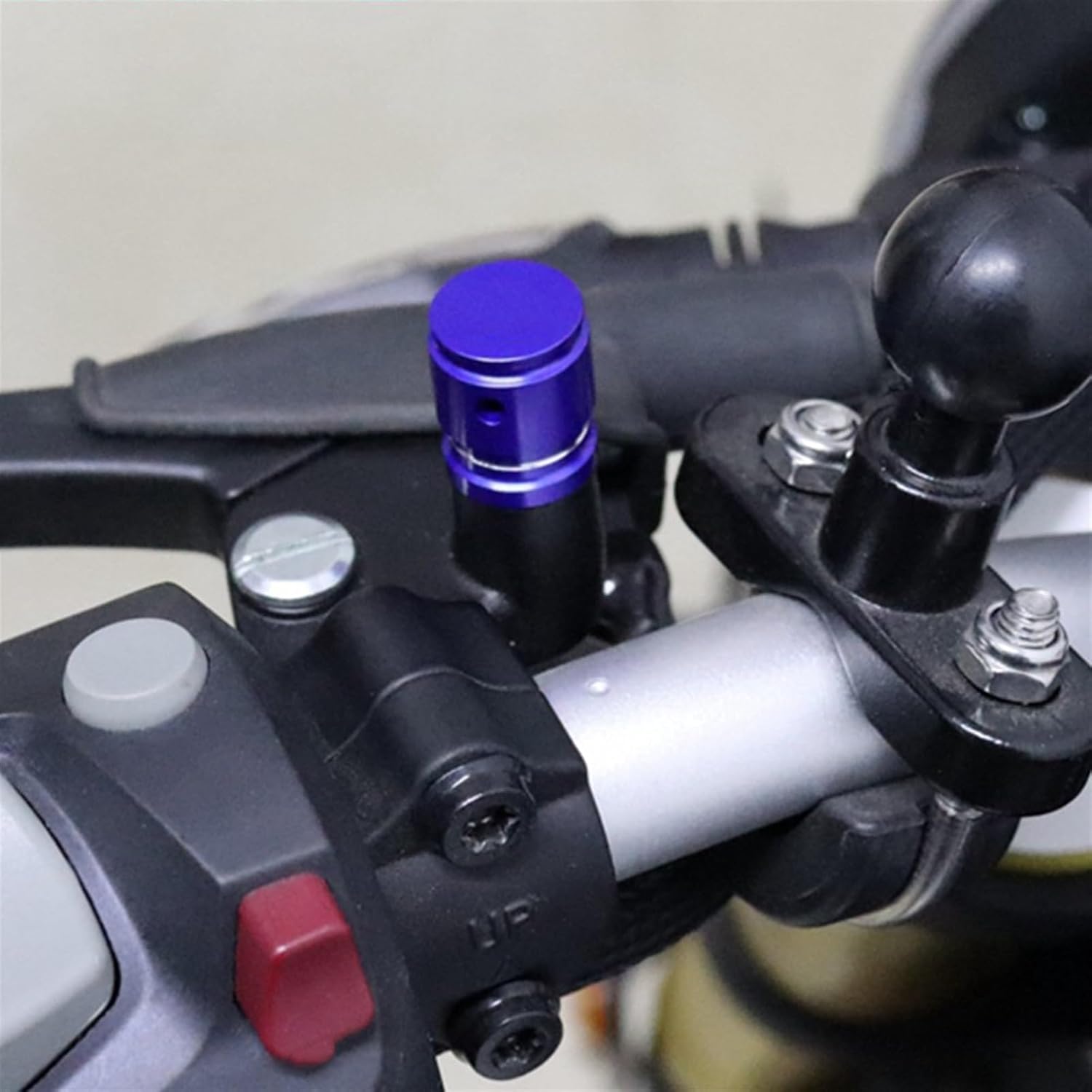 Hole Plugs Motorcycle CNC Aluminum Rear View Mirror Hole Plug Screw Caps M10X1.25 for Benelli TRK 502 502X 502C 752S TNT125 BN300 BN600 (Color  B