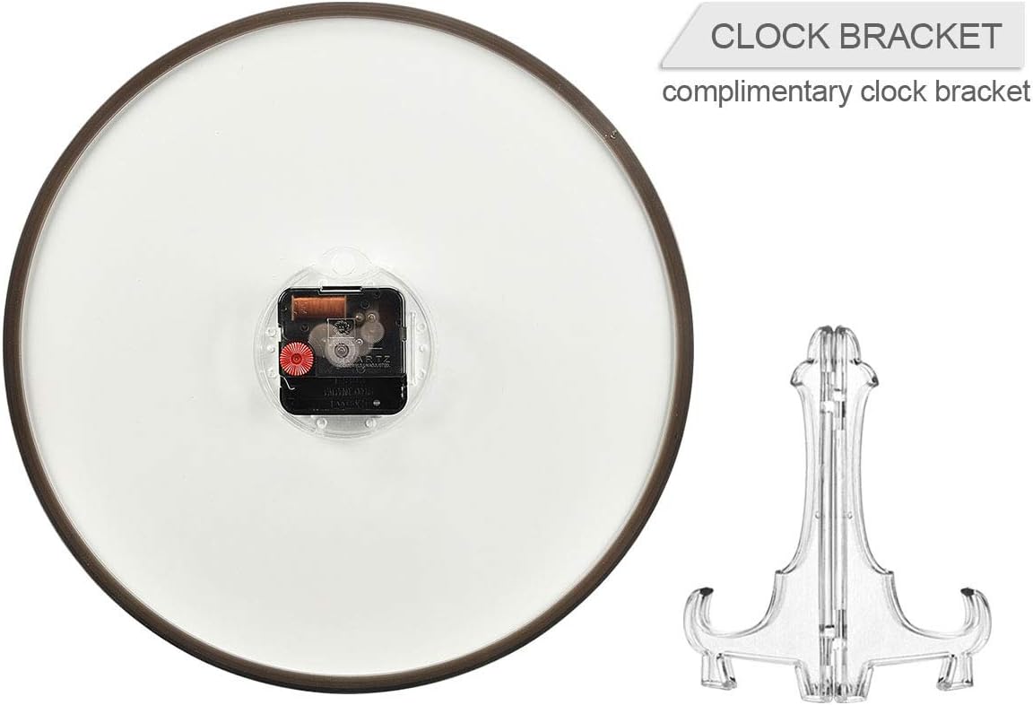 ALAZA Sun Crescent Moon – Reloj de pared bohemio con alquimia, funciona con pilas, silencioso, sin tictac, para decoración de sala de estar, 12