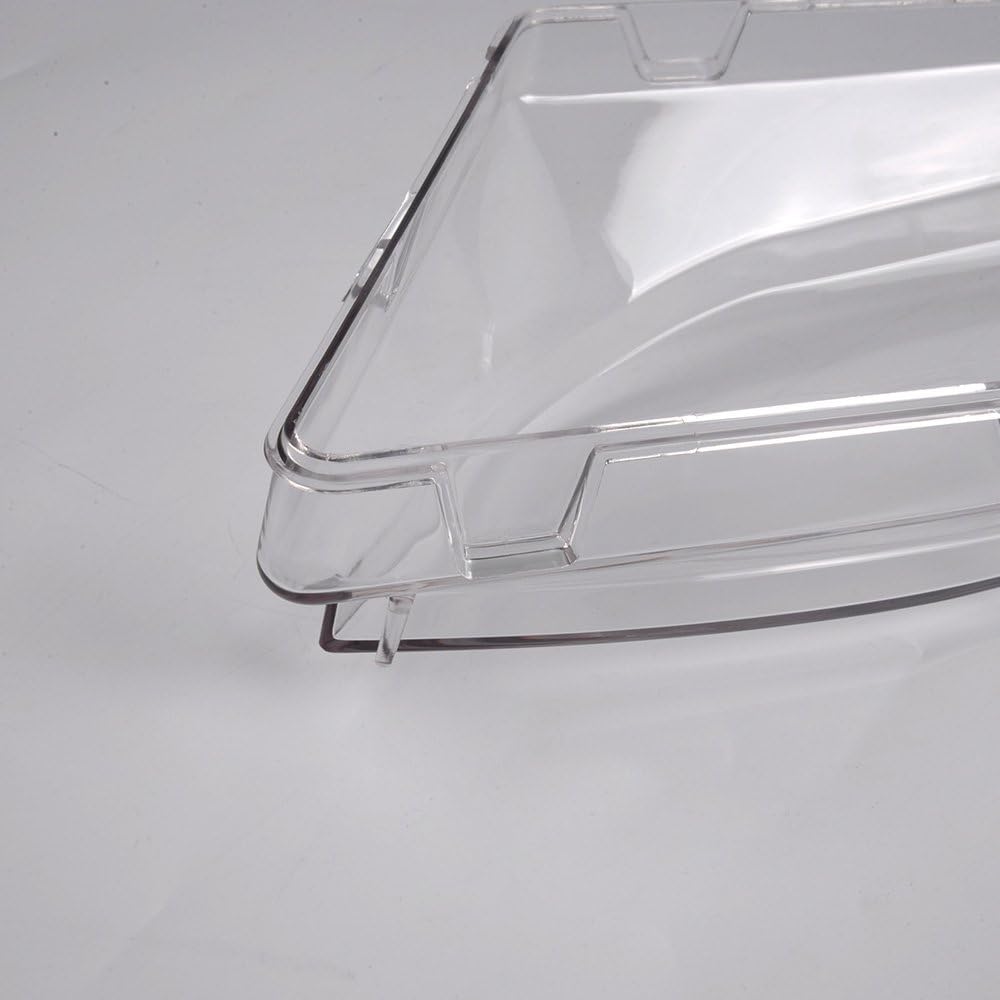 2 piezas de cubierta transparente para faros delanteros compatibles con BMW E46 serie 3 4DR 2002-2005 izquierda derecha delantera cubierta de lente