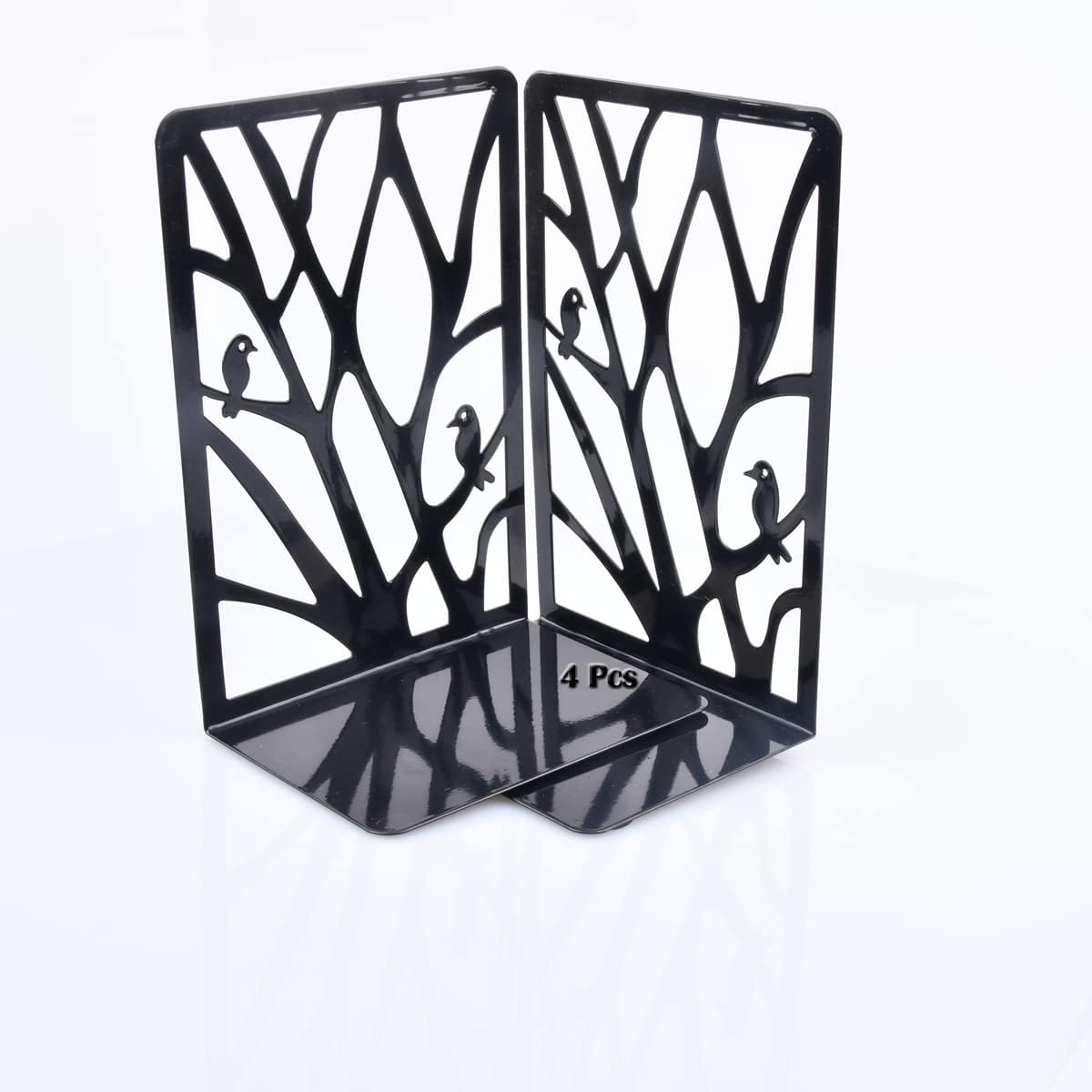 Sujetalibros decorativos de oficina, diseño de pájaro, tapón de metal resistente con base de goma antideslizante, soporte de sujeción para cuadernos
