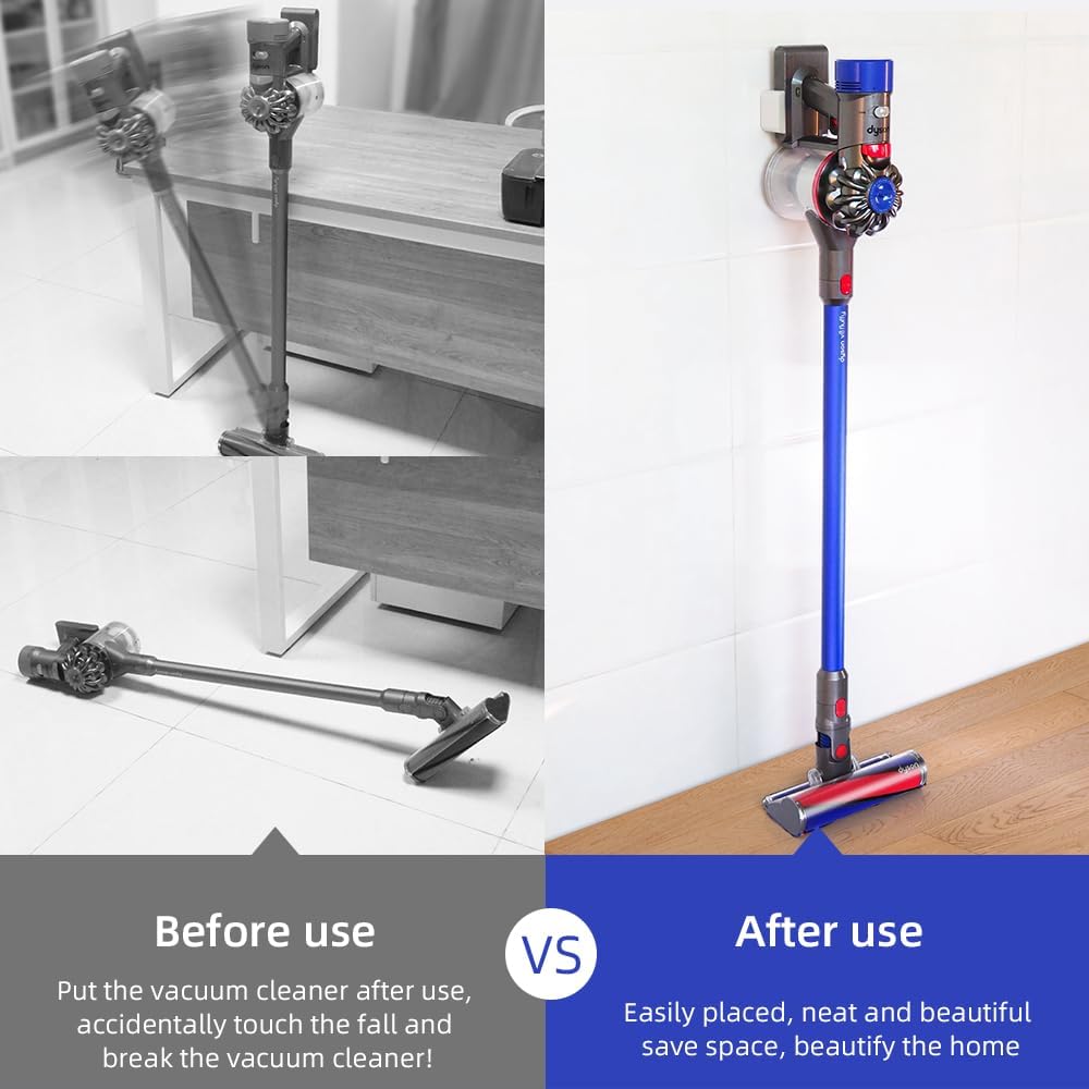Soporte de pared para aspiradora Dyson V10, soporte de almacenamiento compatible con Dyson V10, soporte para aspiradora Dyson V10, organizador de