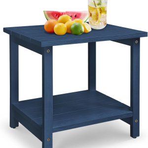 RKVPCNE Mesa auxiliar para exteriores, mesas auxiliares de patio para exteriores, mesa de patio pequeña, mesa auxiliar cuadrada para patio, piscina, RKVPCNE Mesa auxiliar para exteriores, mesas auxiliares de patio para exteriores, mesa de patio pequeña, mesa auxiliar cuadrada para patio, piscina,